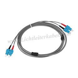 144305 - LWL Patchkabel SC-SC 50/125µm 5m OM3, armiert (trittfest)