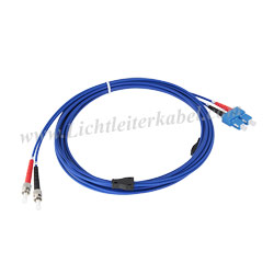 145205 - LWL Patchkabel SC-ST 9/125µm 5m OS2, armiert (trittfest)