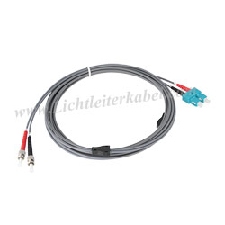 145305 - LWL Patchkabel SC-ST 50/125µm 5m OM3, armiert (trittfest)