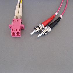 153244 - LWL Adapter ST/LC Multimode - LWL Adapterkabel mit ST Stecker auf LC Buchse